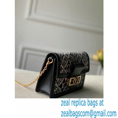 Louis Vuitton Since 1854 Dauphine Chain Wallet Bag M69992 Black 2021 - Click Image to Close