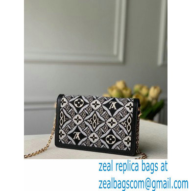 Louis Vuitton Since 1854 Dauphine Chain Wallet Bag M69992 Black 2021 - Click Image to Close