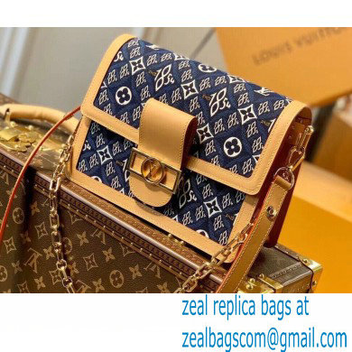 Louis Vuitton Since 1854 Dauphine MM Bag M57499 Blue 2021