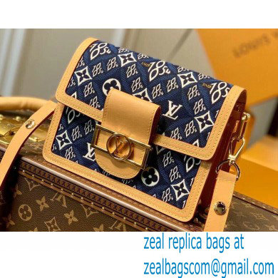 Louis Vuitton Since 1854 Dauphine Mini Bag M57394 Blue 2021 - Click Image to Close