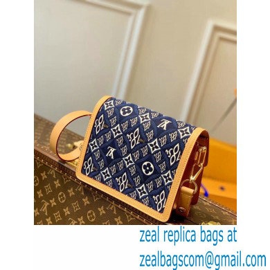 Louis Vuitton Since 1854 Dauphine Mini Bag M57394 Blue 2021 - Click Image to Close