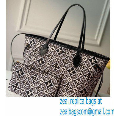 Louis Vuitton Since 1854 Neverfull MM Tote Bag M57230 Black 2021 - Click Image to Close