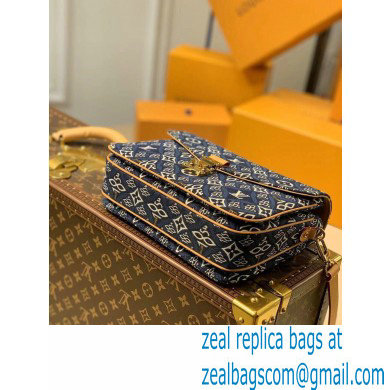 Louis Vuitton Since 1854 Pochette Metis Bag M57395 Blue 2021