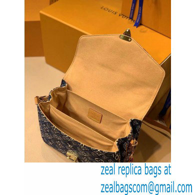 Louis Vuitton Since 1854 Pochette Metis Bag M57395 Blue 2021