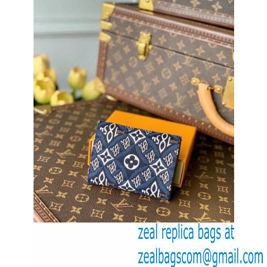 Louis Vuitton Since 1854 Victorine Wallet M80211 Blue 2021