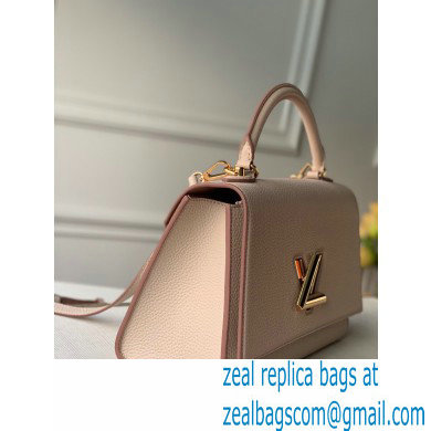 Louis Vuitton Twist One Handle MM Bag M57092 Greige 2021