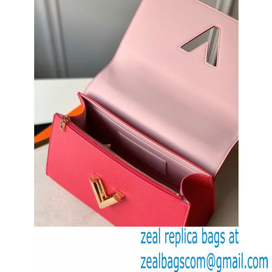 Louis Vuitton Twist One Handle MM Bag Orchidee Pink 2021