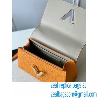 Louis Vuitton Twist One Handle PM Bag M57136 Saffron Yellow 2021