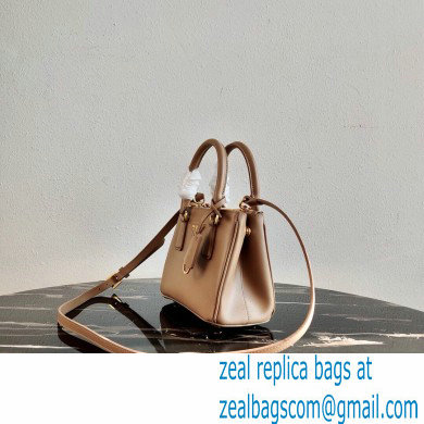Prada Galleria Saffiano Leather Micro-bag 1BA906 Beige 2021