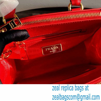 Prada Galleria Saffiano Leather Micro-bag 1BA906 Red 2021
