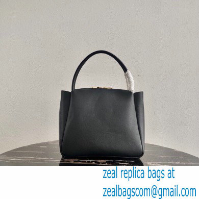 Prada Medium Leather HandBag 1BC142 Black 2021