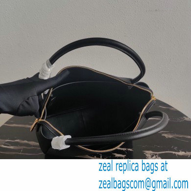 Prada Medium Leather HandBag 1BC142 Black 2021