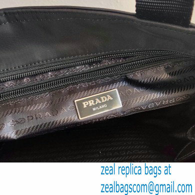 Prada Nylon Tote Bag 1BG354 Black 2021 - Click Image to Close