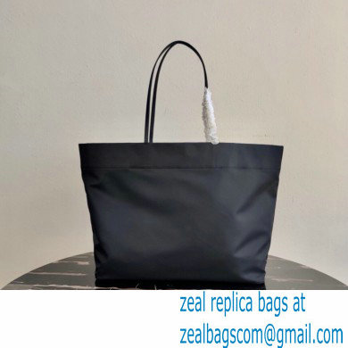 Prada Re-Nylon Medium Tote Bag 1BG107 Black 2021