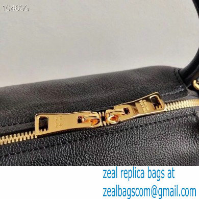 Prada Small Leather HandBag 1BC145 Black 2021