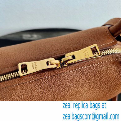 Prada Small Leather HandBag 1BC145 Brown 2021