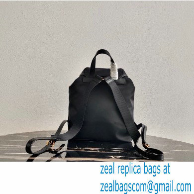 Prada Small Nylon Backpack Bag 1BZ677 Black/Gold 2021