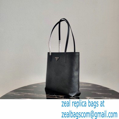 Prada Small Saffiano Leather Tote Bag 1BG342 Black 2021