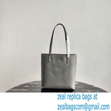 Prada Small Saffiano Leather Tote Bag 1BG342 Gray 2021
