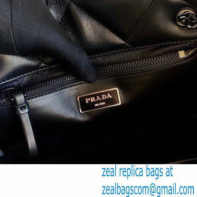 Prada Spectrum Nappa Leather Tote Bag 1BG298 Black 2021