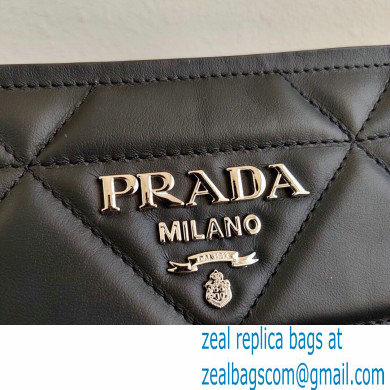Prada Spectrum Small Leather Top Handle Bag 1BA311 Black 2021 - Click Image to Close