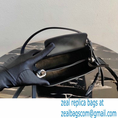 Prada Spectrum Small Leather Top Handle Bag 1BA311 Black 2021
