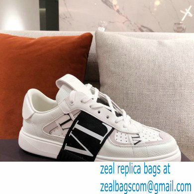 Valentino Low-top Calfskin VL7N Sneakers with Bands 02 2021 - Click Image to Close