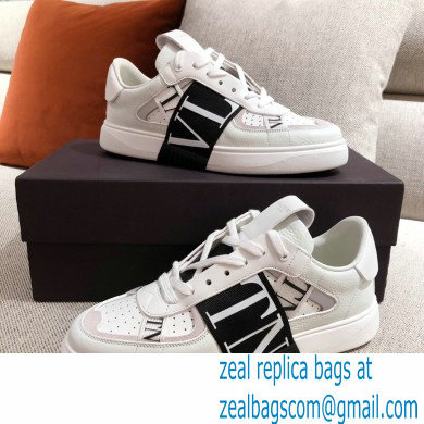 Valentino Low-top Calfskin VL7N Sneakers with Bands 02 2021 - Click Image to Close