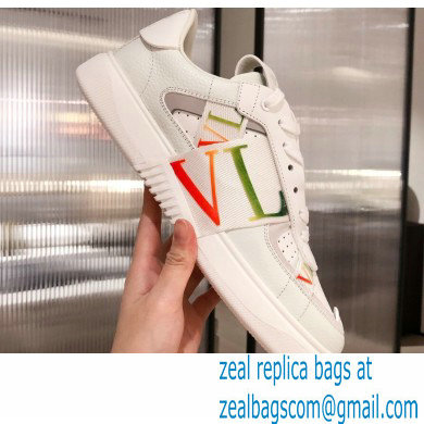 Valentino Low-top Calfskin VL7N Sneakers with Bands 07 2021