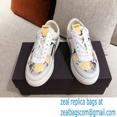 Valentino Low-top Calfskin VL7N Sneakers with Bands 11 2021 - Click Image to Close