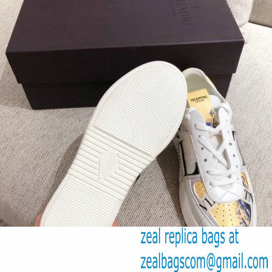 Valentino Low-top Calfskin VL7N Sneakers with Bands 11 2021 - Click Image to Close