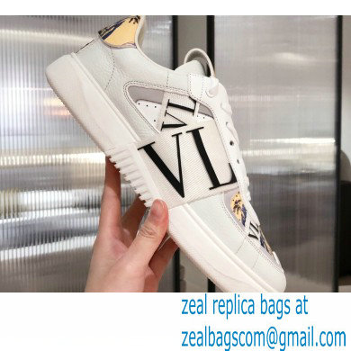 Valentino Low-top Calfskin VL7N Sneakers with Bands 11 2021 - Click Image to Close