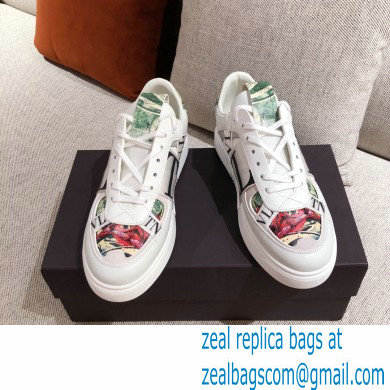 Valentino Low-top Calfskin VL7N Sneakers with Bands 12 2021 - Click Image to Close