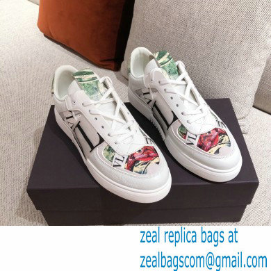 Valentino Low-top Calfskin VL7N Sneakers with Bands 12 2021 - Click Image to Close