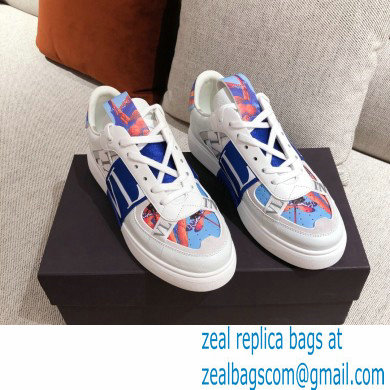 Valentino Low-top Calfskin VL7N Sneakers with Bands 13 2021 - Click Image to Close