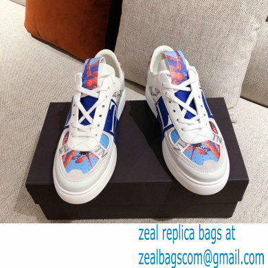 Valentino Low-top Calfskin VL7N Sneakers with Bands 13 2021 - Click Image to Close