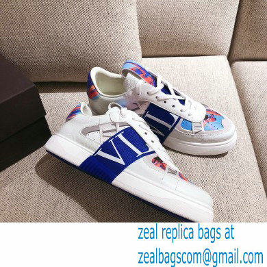 Valentino Low-top Calfskin VL7N Sneakers with Bands 13 2021 - Click Image to Close