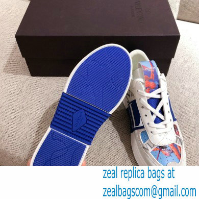 Valentino Low-top Calfskin VL7N Sneakers with Bands 13 2021 - Click Image to Close