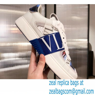 Valentino Low-top Calfskin VL7N Sneakers with Bands 13 2021 - Click Image to Close