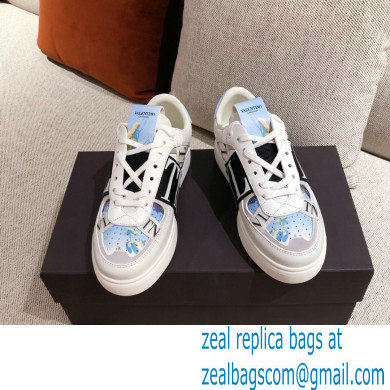 Valentino Low-top Calfskin VL7N Sneakers with Bands 14 2021