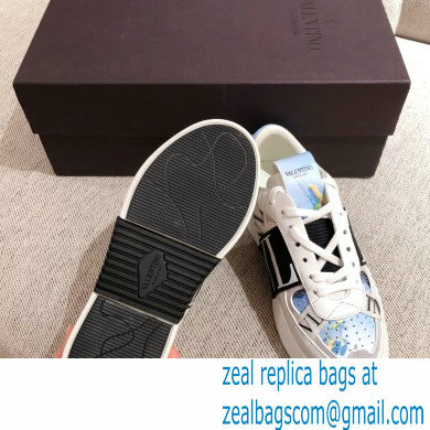 Valentino Low-top Calfskin VL7N Sneakers with Bands 14 2021