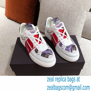 Valentino Low-top Calfskin VL7N Sneakers with Bands 15 2021