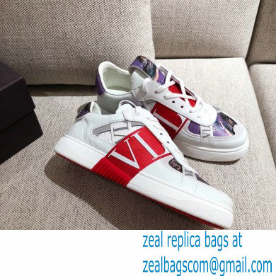 Valentino Low-top Calfskin VL7N Sneakers with Bands 15 2021