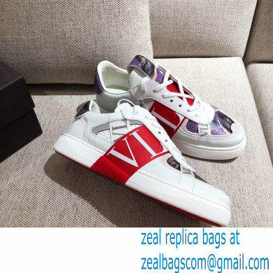 Valentino Low-top Calfskin VL7N Sneakers with Bands 15 2021 - Click Image to Close