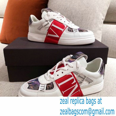 Valentino Low-top Calfskin VL7N Sneakers with Bands 15 2021 - Click Image to Close