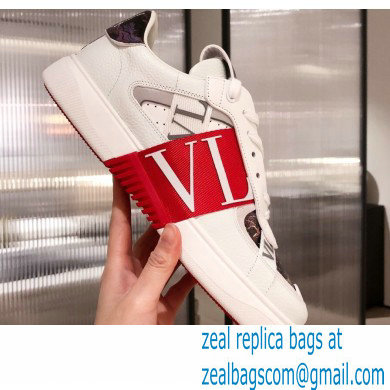 Valentino Low-top Calfskin VL7N Sneakers with Bands 15 2021