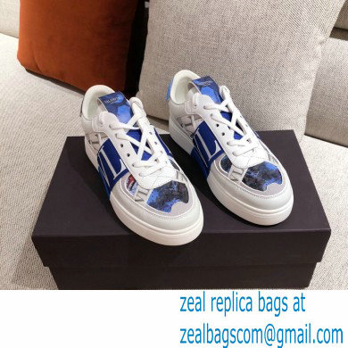 Valentino Low-top Calfskin VL7N Sneakers with Bands 16 2021
