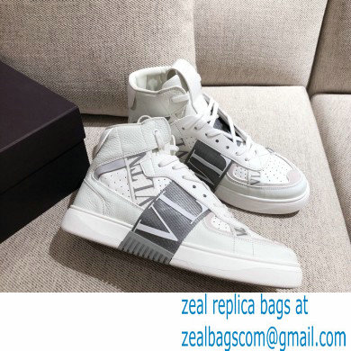 Valentino Mid-Top Calfskin VL7N Sneakers with Bands 02 2021