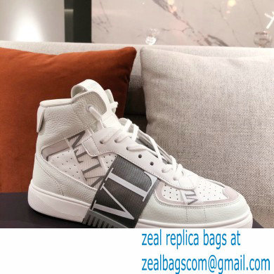 Valentino Mid-Top Calfskin VL7N Sneakers with Bands 02 2021