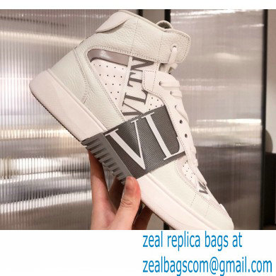 Valentino Mid-Top Calfskin VL7N Sneakers with Bands 02 2021